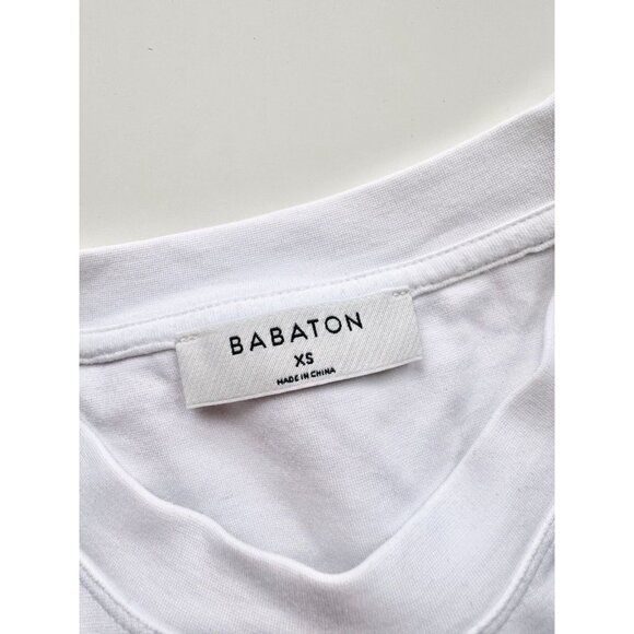 Lot of 3 Aritzia BABATON Size XS Tops - Headline & Gonzalo T-Shirt, White Tank - Picture 10 of 16